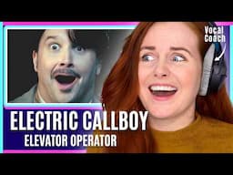 This Frazzles My Brain | Electric Callboy  - Elevator Operator | Vocal Coach Reacts & Analysis