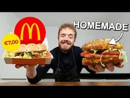 Ik maak het McDONALDS MENU thuis NA! 🍔