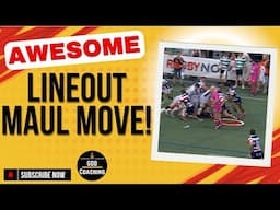 An Awesome Rugby Lineout Maul Move! | Rugby Analysis by GDD Coaching