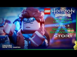 LEGO Horizon Adventures: Drawing Out Helis / Lvl 5 Sundown Showdown STORY - HTG