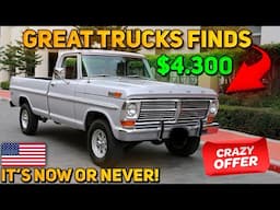 20 Flawless Classic Trucks Under $30,000 Available on Craigslist Marketplace!