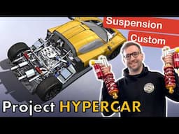 FABRICATION d'une HYPERCAR - J'ai reçu mes AMORTISSEURS sur-mesure [Hypercar project #26]