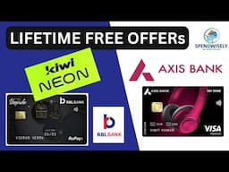 Lifetime Free Credit Card Offers 2025 | RBL Shoprite Credit Card | Axis My Zone Credit Card