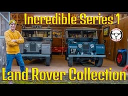 Incredible Series 1 Land Rover hoard!