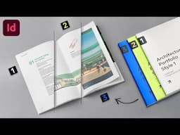 1 Project 3 Different Architecture Portfolio Styles in InDesign