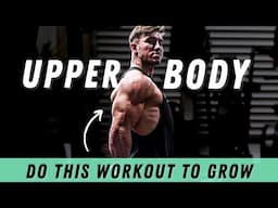 If you want the biggest PUMP do this UPPER body workout