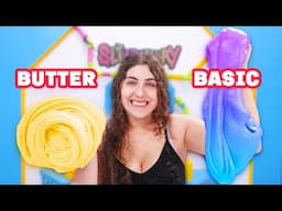 BASIC SLIME VS. BUTTER SLIME *Which one is better?*