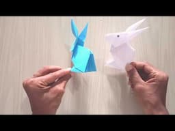 Easy Origami Rabbit - How to Make Rabbit Step by Step | Paper Rabbit | CRAFT 4 U