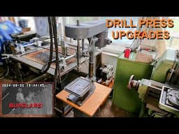 Drill Press and Plasma Cutter Repair / Upgrades! BREAK-IN AT THE WORKSHOP