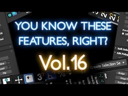 Known Unknown Depths Of 3ds MAX - Vol.16 | 3ds Max