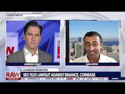 Fox News interview with Zain Jaffer - SEC sues Coinbase