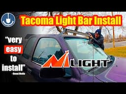 Installing a Light Bar on My Tacoma from Nilight