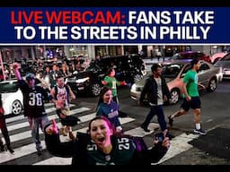 PHILLY FANS FLOOD THE STREETS