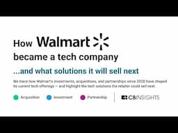 The 3 tech sectors Walmart could take on next