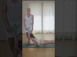 Transitioning from Utkatasana to Bakasana