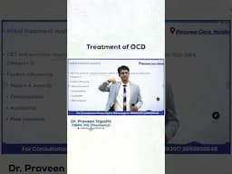 Treatment of OCD | OCD ka ilaaj kya hai? #ocd #obsessivecompulsivedisorder #psychiatry #shorts