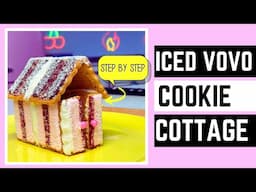 How to Make an Iced Vovo Christmas Cookie Cottage - Easy non gingerbread Recipe My Cupcake Addiction