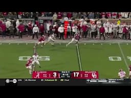 Oklahoma is pouring it on vs Alabama