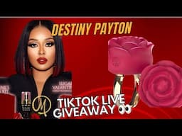 DESTINY PAYTON GIVING AWAY X TOYS DURING TIKTOK LIVE! 😳