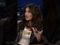 #IdinaMenzel sang songs from her new musical Redwood at the top of a redwood tree 🤣 #FallonTonight