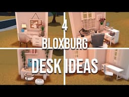 4 Bloxburg Desk Ideas | Welcome To Bloxburg |