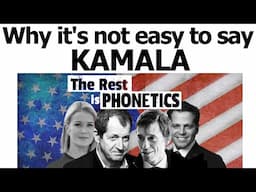 Why for some it's not easy for some to pronounce KAMALA!