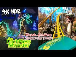 Loch Ness Monster ChristmasTown POVs at Busch Gardens Williamsburg