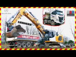 Liebherr R 926 VA & Mercedes, IVECO Trucks, Ludwigsburg, 2025.