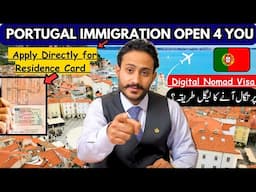 Portugal Visa 2025 Good News 🇵🇹| Portugal Digital Nomad Visa | How to Apply Directly from Embassy ?