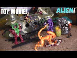 The Alien Island Invasion! Toy Stop Motion Animation Toy Movie!