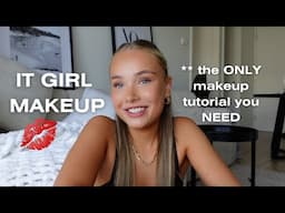 2025 'IT GIRL' MAKEUP TUTORIAL || grwm easy makeup tutorial