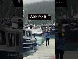 She NEVER expected to run out of boat launch! #Alaska #fishing #shorts