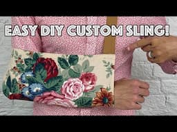 How To Make and Sew a DIY Arm Sling!