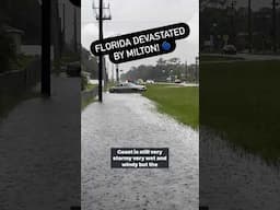 🌀Historical #Hurricane #Milton 😨 wrecks Central #Florida! #hurricanemilton #tampabay #tornado