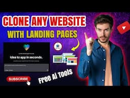 Clone Any Website For Free | website clone | web clone app | Ai Website cloner tools 2025 |