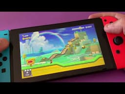 Super Mario Maker 2 - Nintendo Switch Handheld Gameplay