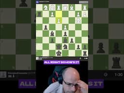 When NOT to Castle Your King #chess #chessspeedrun #chessmaster #educationalchess