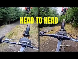 STRAIGHT MTB SHOOTOUT - Action Cam Comparison Video