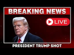 President Trump Shot- BREAKING NEWS- DONALD TRUMP