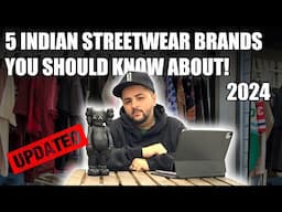 5 Indian Streetwear Brands You Should Know About! 2024 | Where to shop streetwear in India?