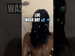 Wash my Crown with me #locs #locwashday #washday #locjourney