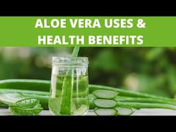 Aloe Vera Uses And Health Benefits | Aloe Vera For Skin Care, Acne, Sunburn, Hair