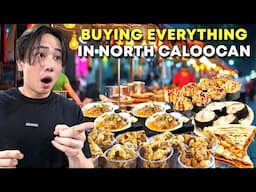 BUYING EVERY STREET FOOD IN NORTH CALOOCAN (Saranay Food District)