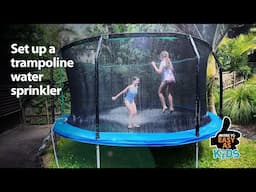 How to set up a trampoline water sprinkler | Mitre 10 Easy As Kids DIY