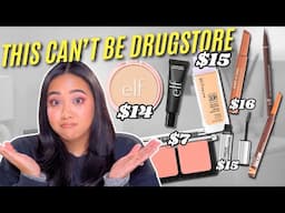 Is drugstore makeup WORTH IT anymore? First impressions