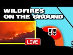 Los Angeles Critical Fire Outlook On The Ground