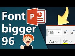 How to make Font bigger than 96 in PowerPoint (3 Ways) step by step - Enix Tutorial