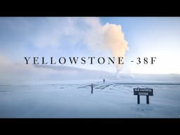 SONY A7SIII - Winter Trip into Yellowstone -38F