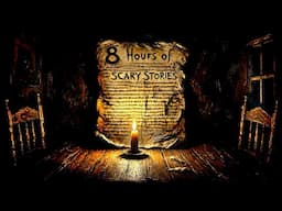 8 Hours of SCARY STORIES in the DARK | BLACK SCREEN