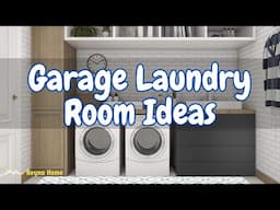 Garage Laundry Rooms That Combine Functionality And Style Small Garage Laundry Room Ideas